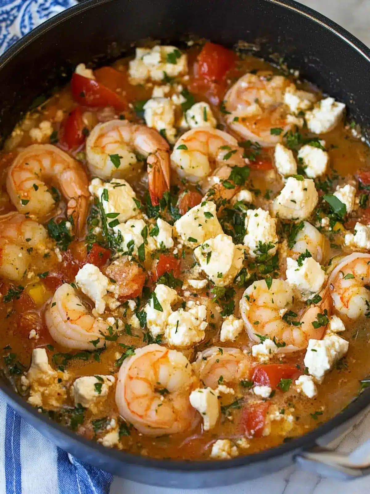 Savory Greek Shrimp Saganaki: Quick & Delicious Dinner! 3 Greek Shrimp Saganaki