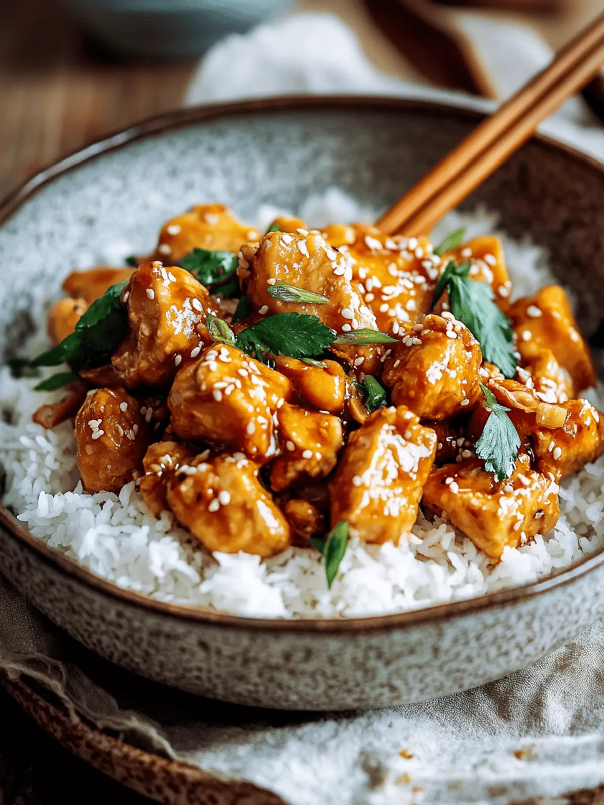 Easy Chinese Peanut Butter Chicken: Quick and Creamy Comfort 2 Easy Chinese Peanut Butter Chicken