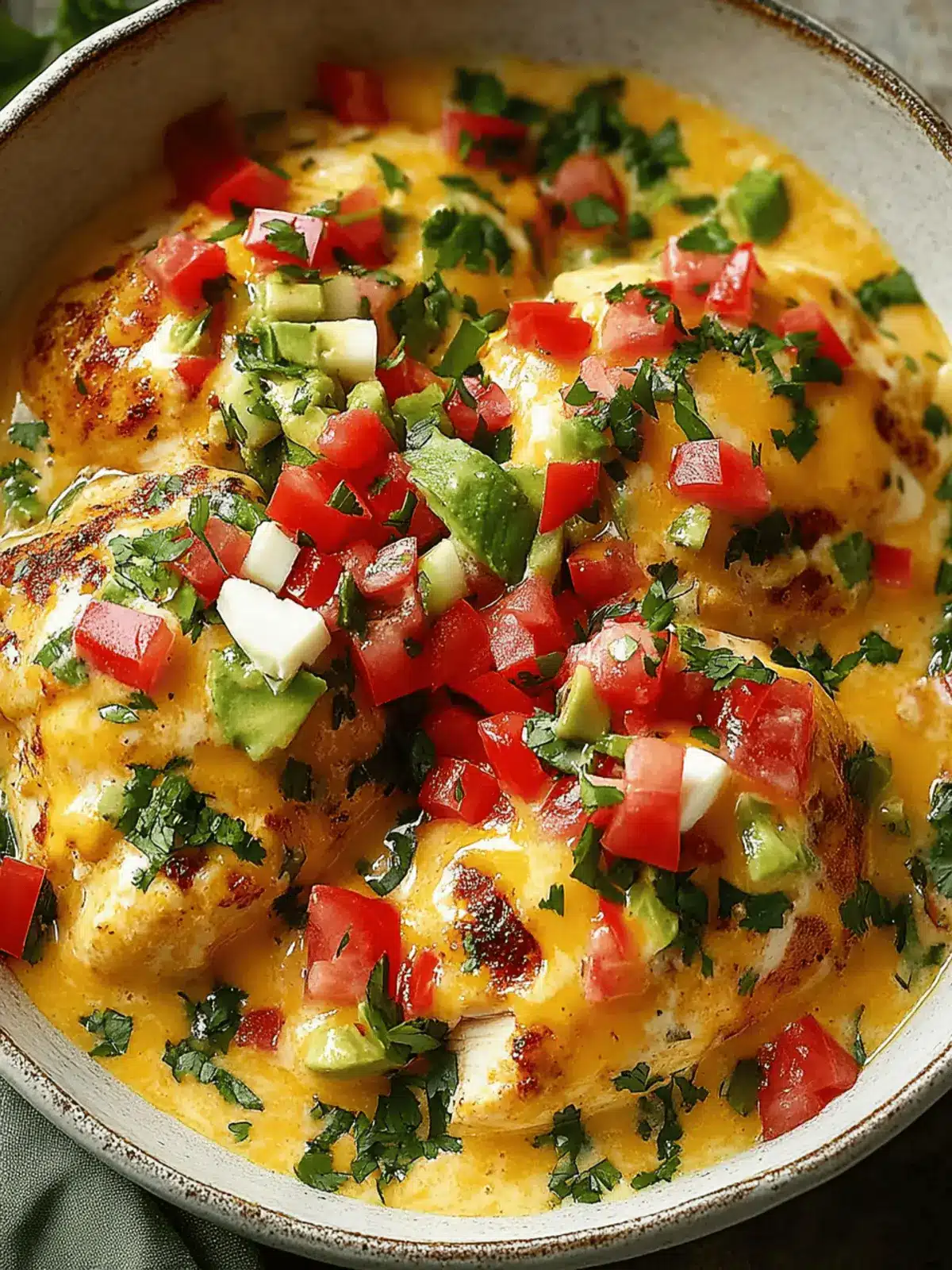 Savory Mexican Chicken with Cheese Sauce for Comforting Nights 4 Mexican Chicken with Cheese Sauce