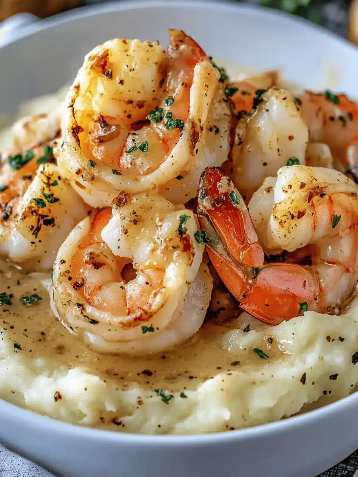 Creamy Garlic Shrimp Over Mashed Potatoes for Ultimate Comfort 2 Creamy Garlic Shrimp Over Mashed Potatoes