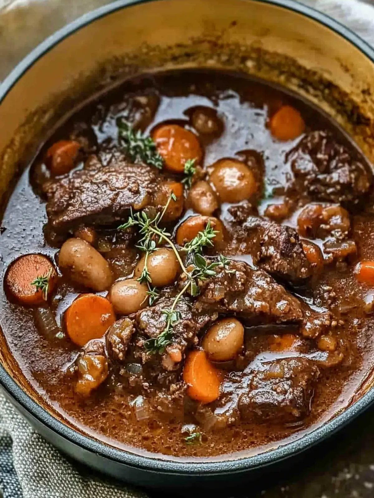 Melt-in-Your-Mouth Beef Carbonnade Slow Cooked with Beer 4 Beef Carbonnade | Slow Cooked Beef and Beer!