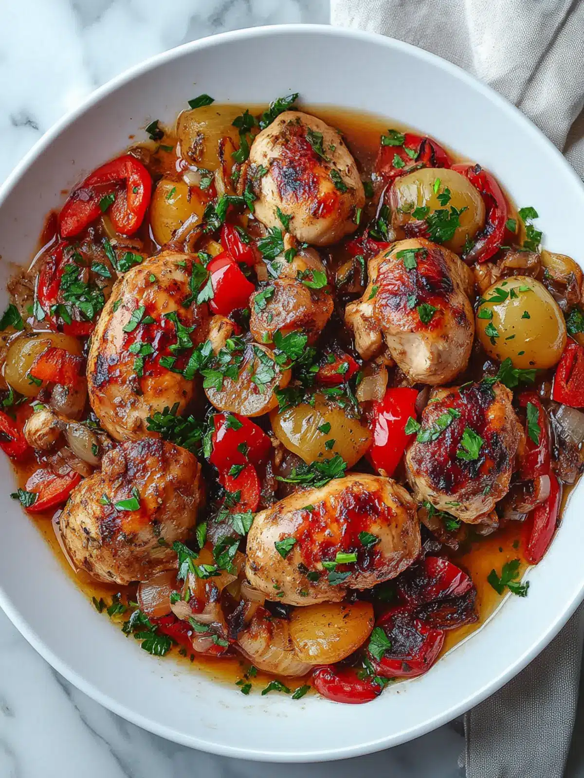 Savor the Best Chicken Scarpariello - A Low-Carb Wonder 4 Best Chicken Scarpariello