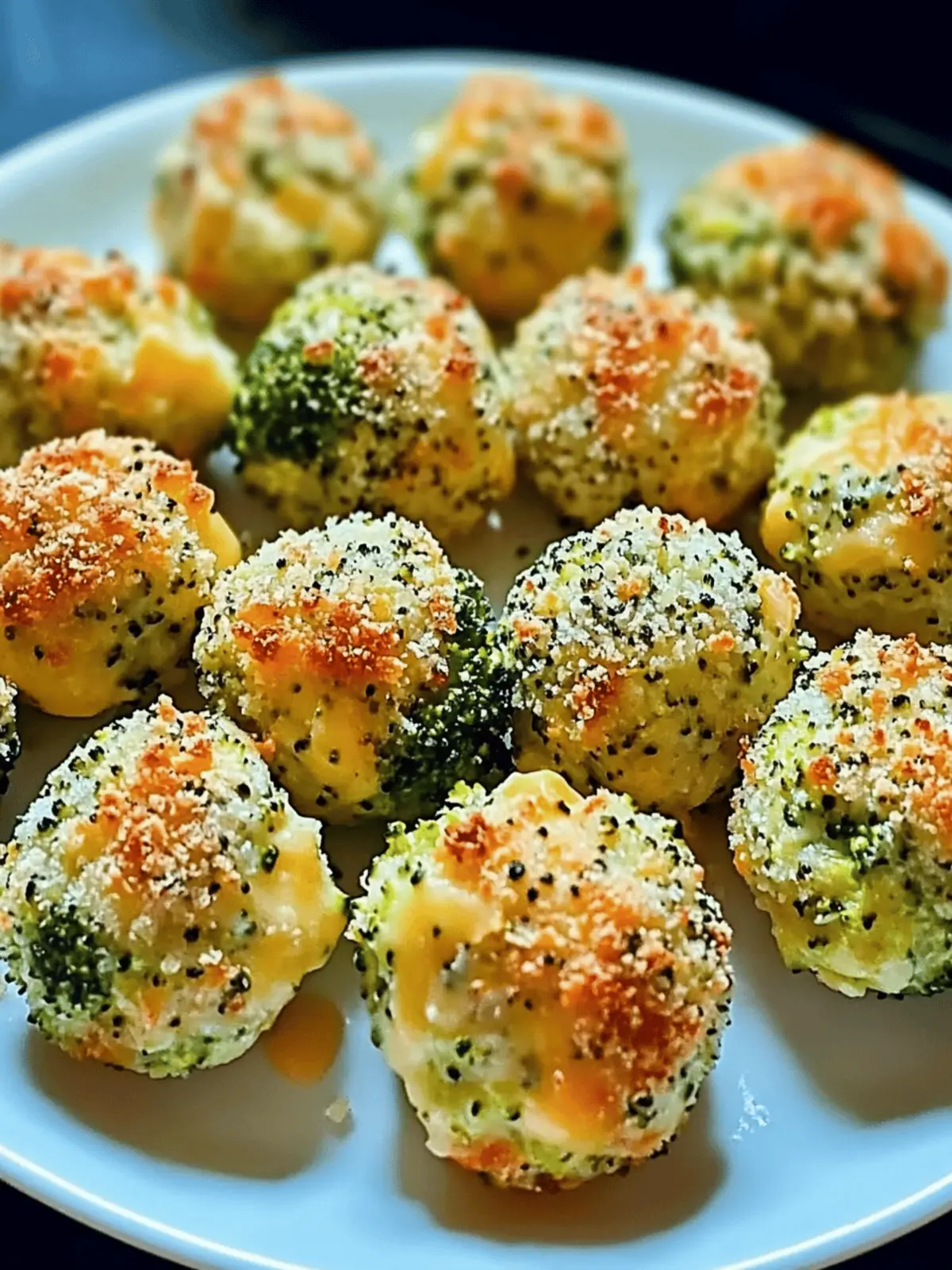 Mouthwatering Baked Broccoli Cheese Balls You ll Crave 3 Baked Broccoli Cheese Balls