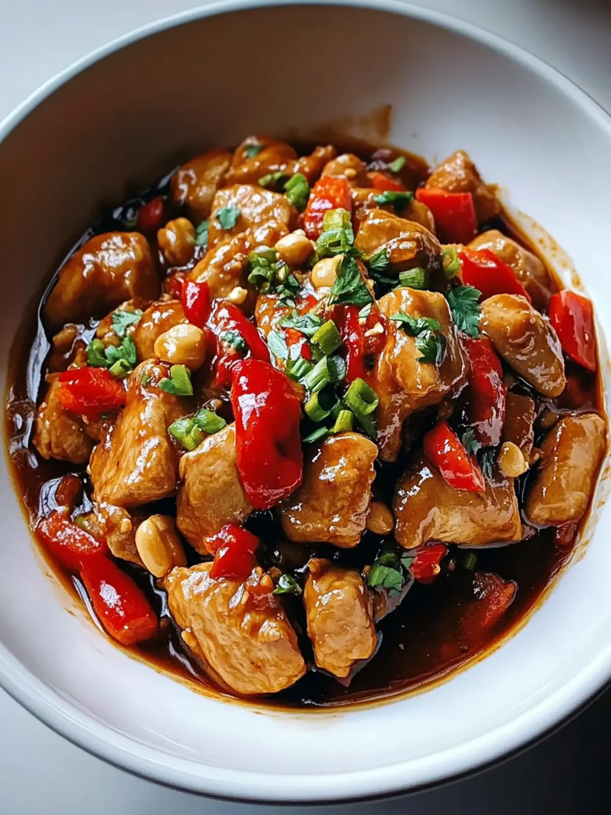 Savory Slow Cooker Kung Pao Chicken for Easy Weeknight Dinners 2 Slow Cooker Kung Pao Chicken