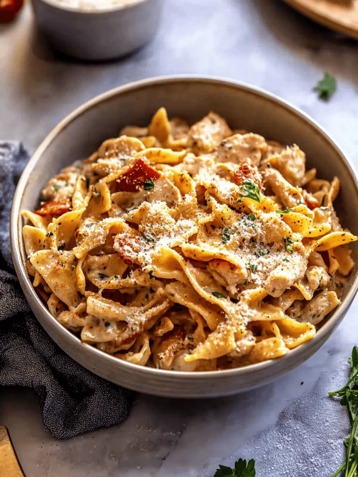 One Pot Cajun Ranch Chicken Pasta for Quick Dinner Bliss 2 One Pot Cajun Ranch Chicken Pasta