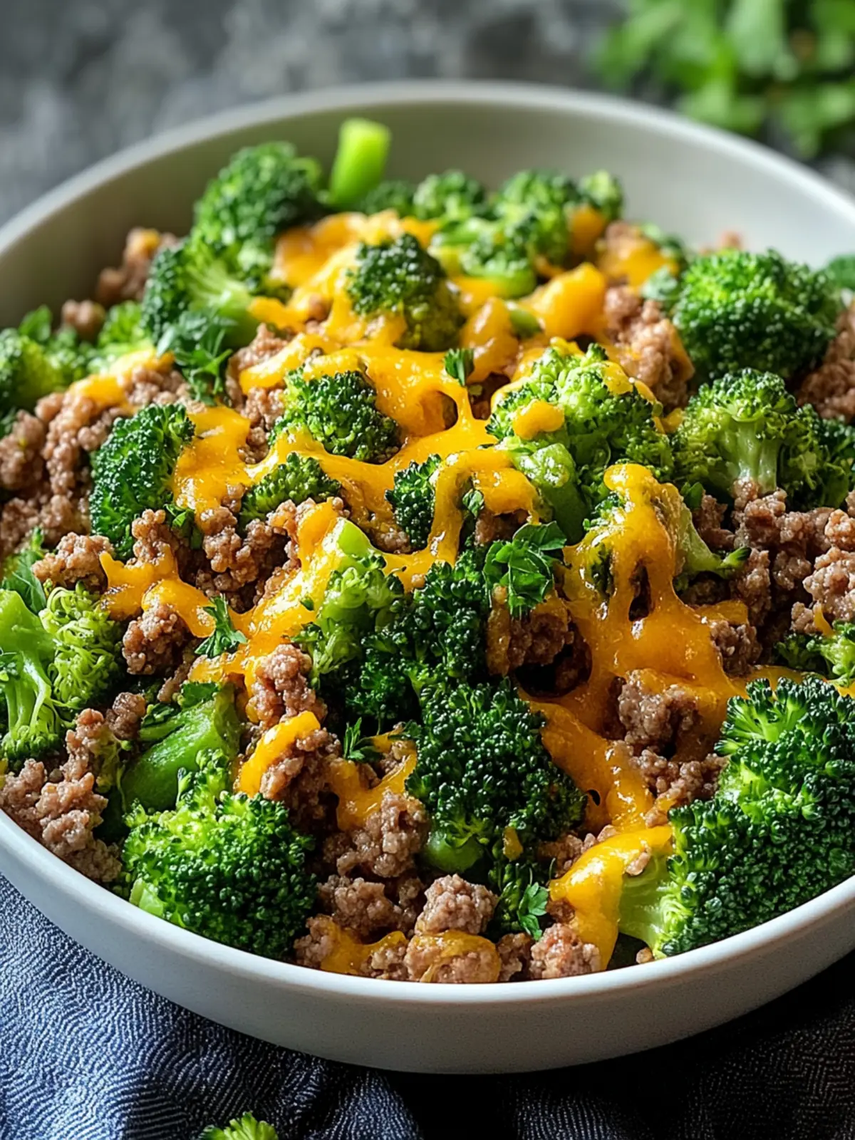 Keto Hamburger Broccoli Skillet: Quick, Creamy, Comfort Food 3 Keto Hamburger Broccoli Skillet