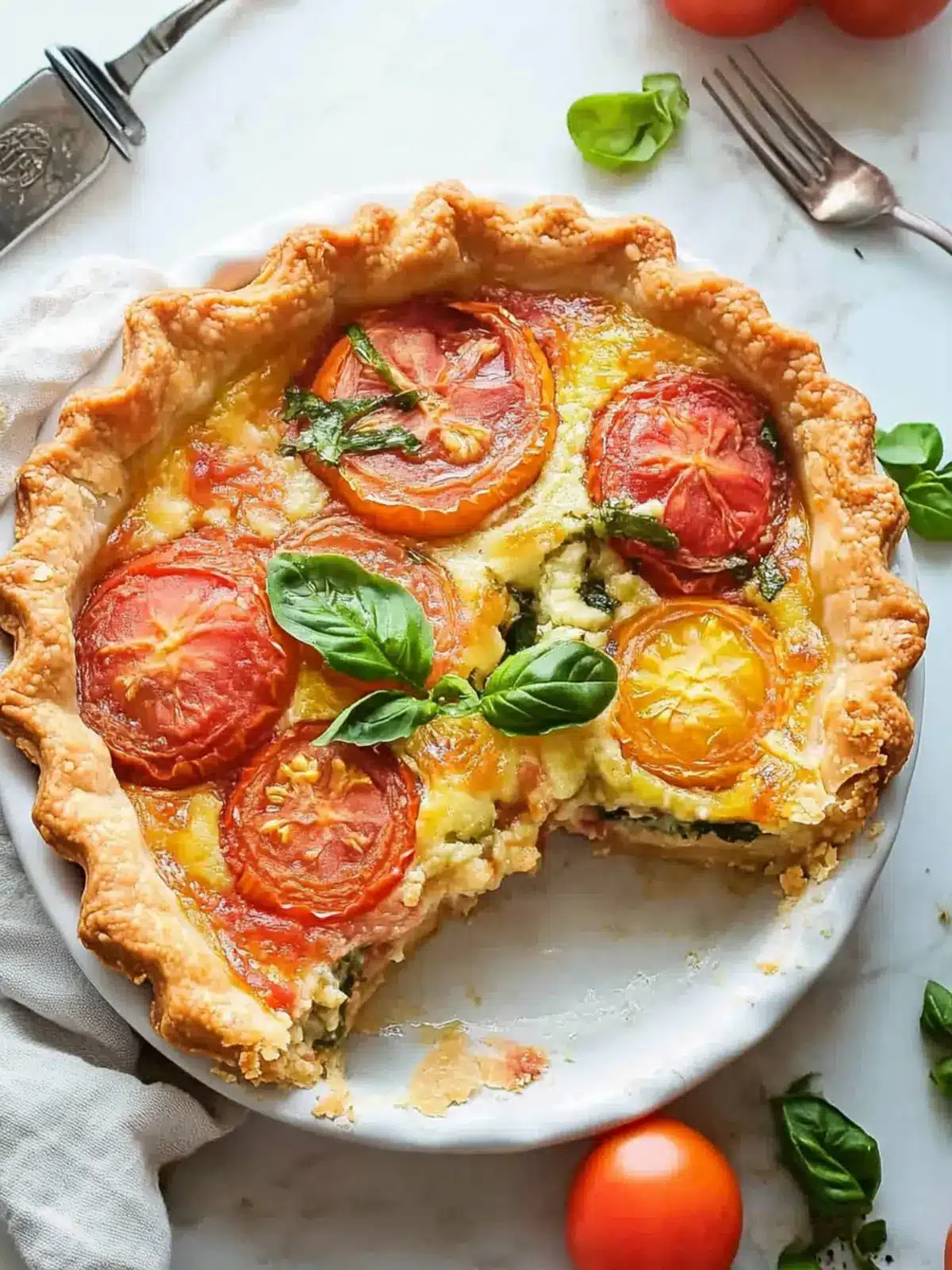 Savory Tomato Pie That Will Wow Your Taste Buds 3 Tomato Pie