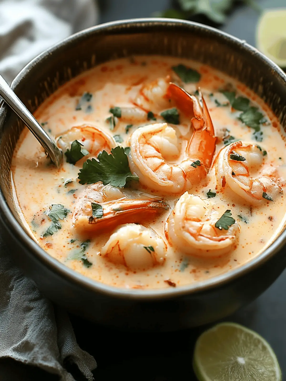 Delicious Thai Coconut Shrimp Soup: Quick & Customizable Delight 3 Thai Coconut Shrimp Soup