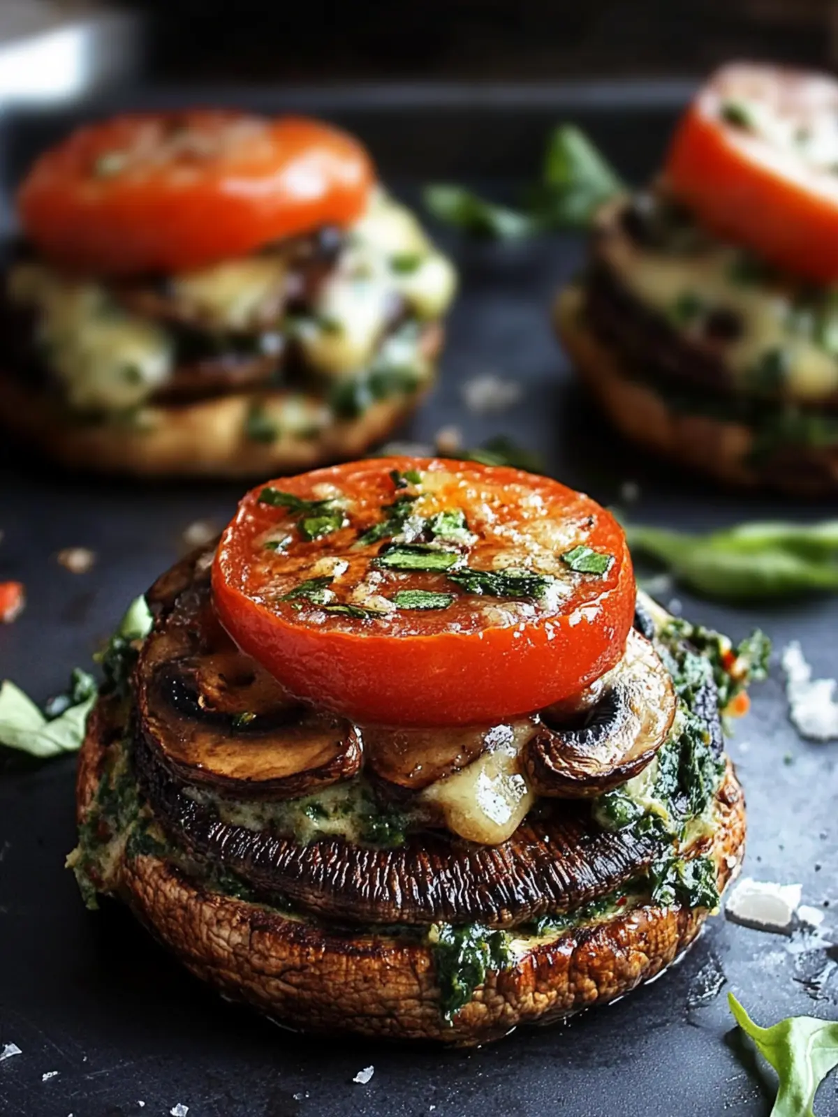 Irresistible Portabella Veggie Burger Mushroom Melts to Enjoy 2 Portabella Veggie Burger Mushroom Melts
