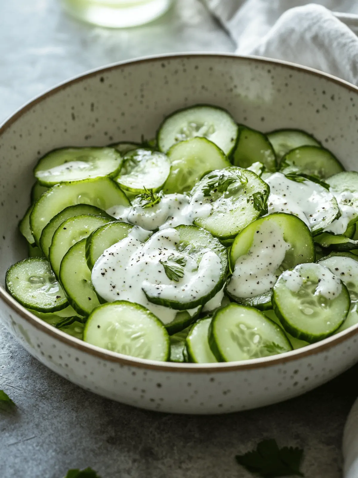 Chilled Cucumber Ranch Crack Salad Your New Summer Favorite 3 Chilled Cucumber Ranch Crack Salad