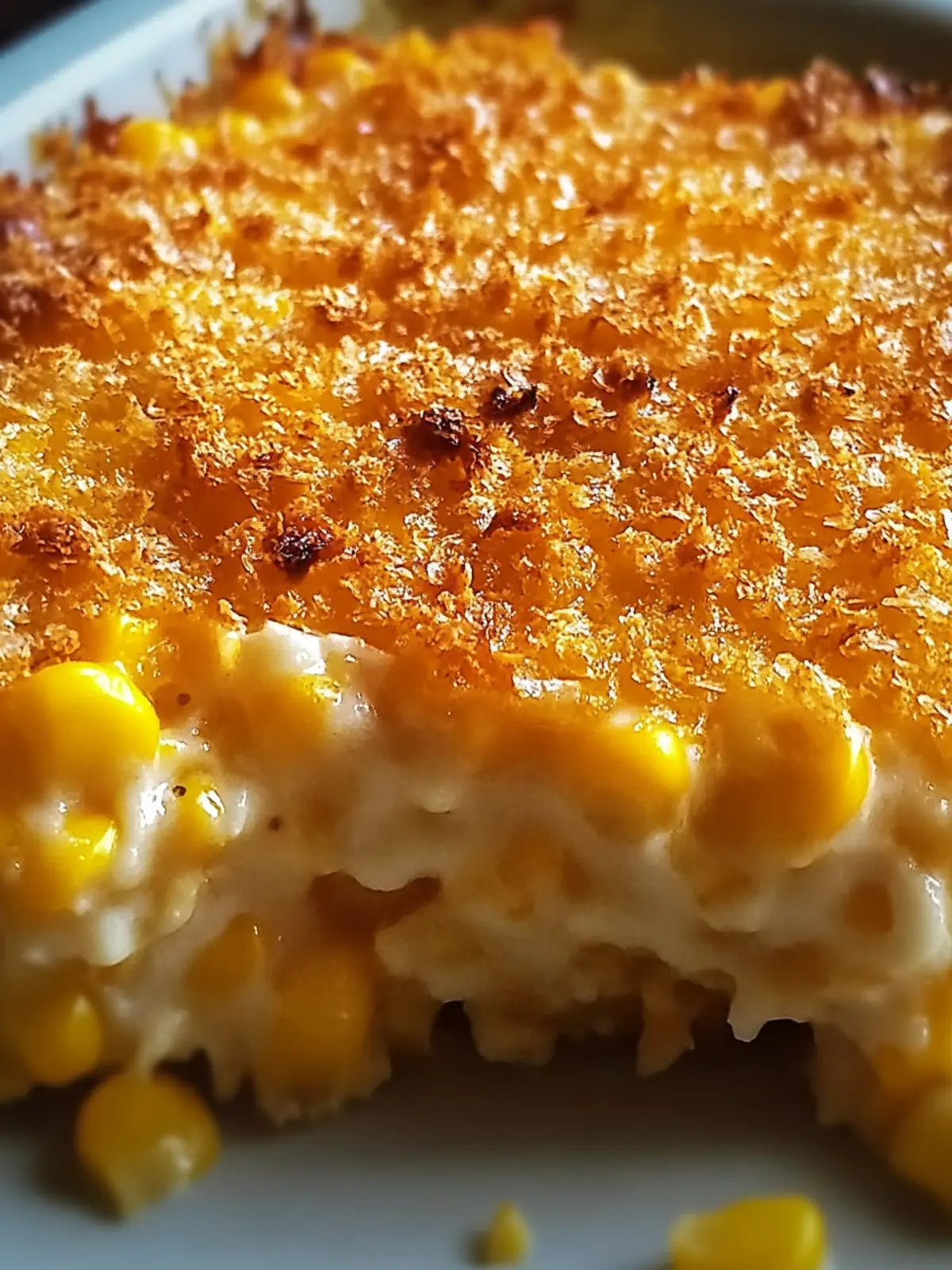 Cheesy Cream Cheese Corn Casserole: Comfort Food in 30 Minutes 2 Cheesy Cream Cheese Corn Casserole