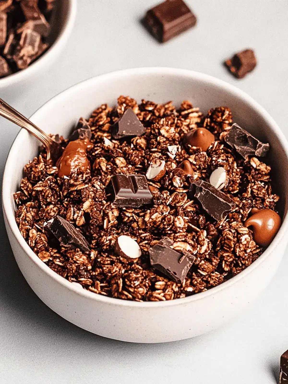 Delicious Dark Chocolate Granola - A Guilt-Free Treat 2 Dark Chocolate Granola