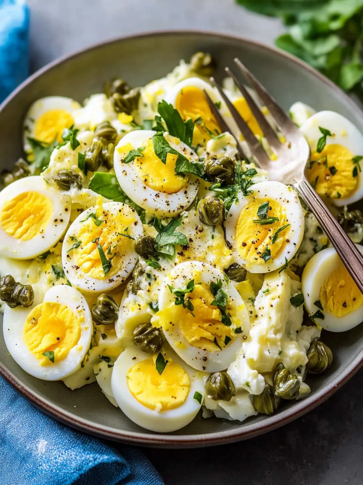 Lemon Caper Egg Salad: A Refreshing Twist for Your Lunch 4 Lemon Caper Egg Salad