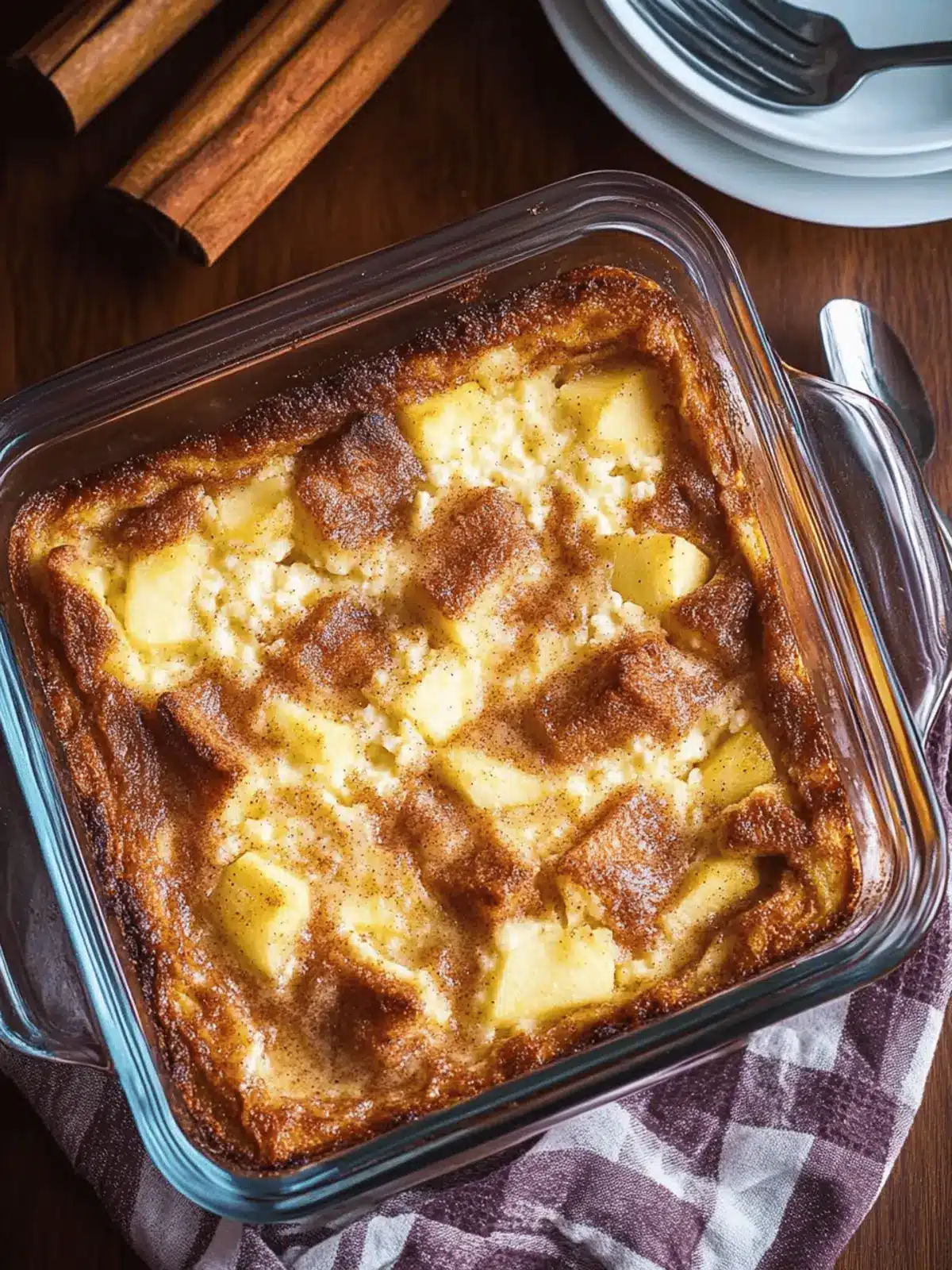Delicious Apple Cinnamon Cottage Cheese Bake for Cozy Mornings 2 Apple Cinnamon Cottage Cheese Bake