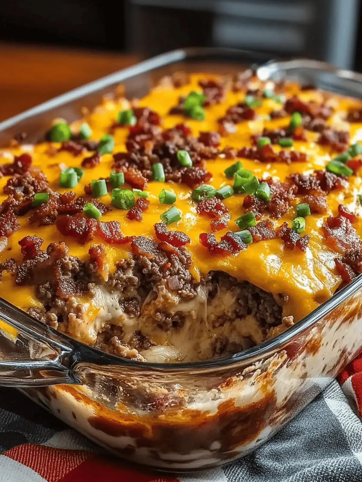 Savor the Low-Carb Bacon Cheeseburger Casserole Tonight 3 Low-Carb Bacon Cheeseburger Casserole