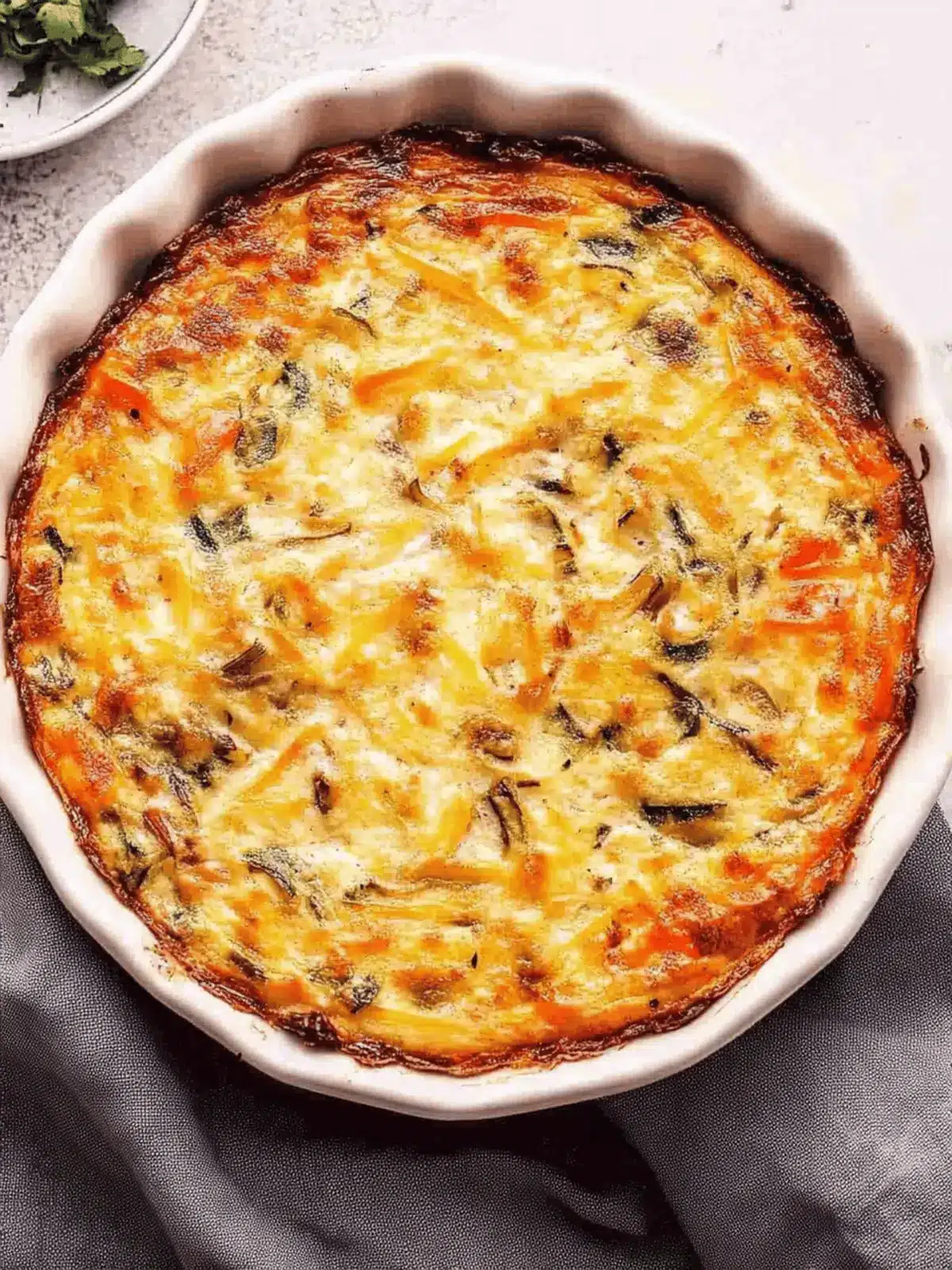 Delicious Crustless Vegetable Quiche for Easy Healthy Meals 2 Crustless Vegetable Quiche