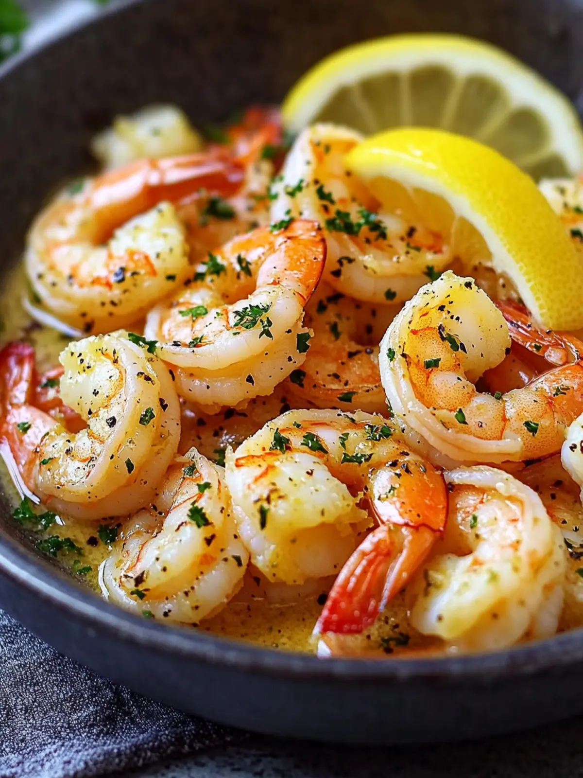 Lemon Butter Garlic Shrimp in 20 Minutes: A Flavorful Delight 4 Lemon Butter Garlic Shrimp