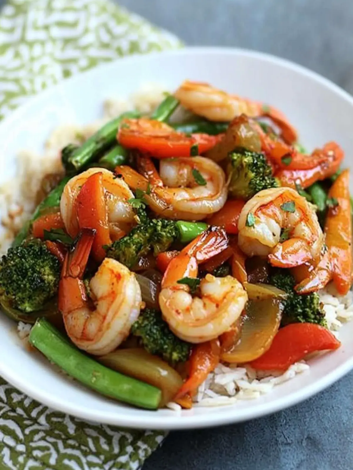 Tantalizing Spicy Shrimp & Vegetable Stir-Fry in 37 Minutes 3 Spicy Shrimp & Vegetable Stir Fry