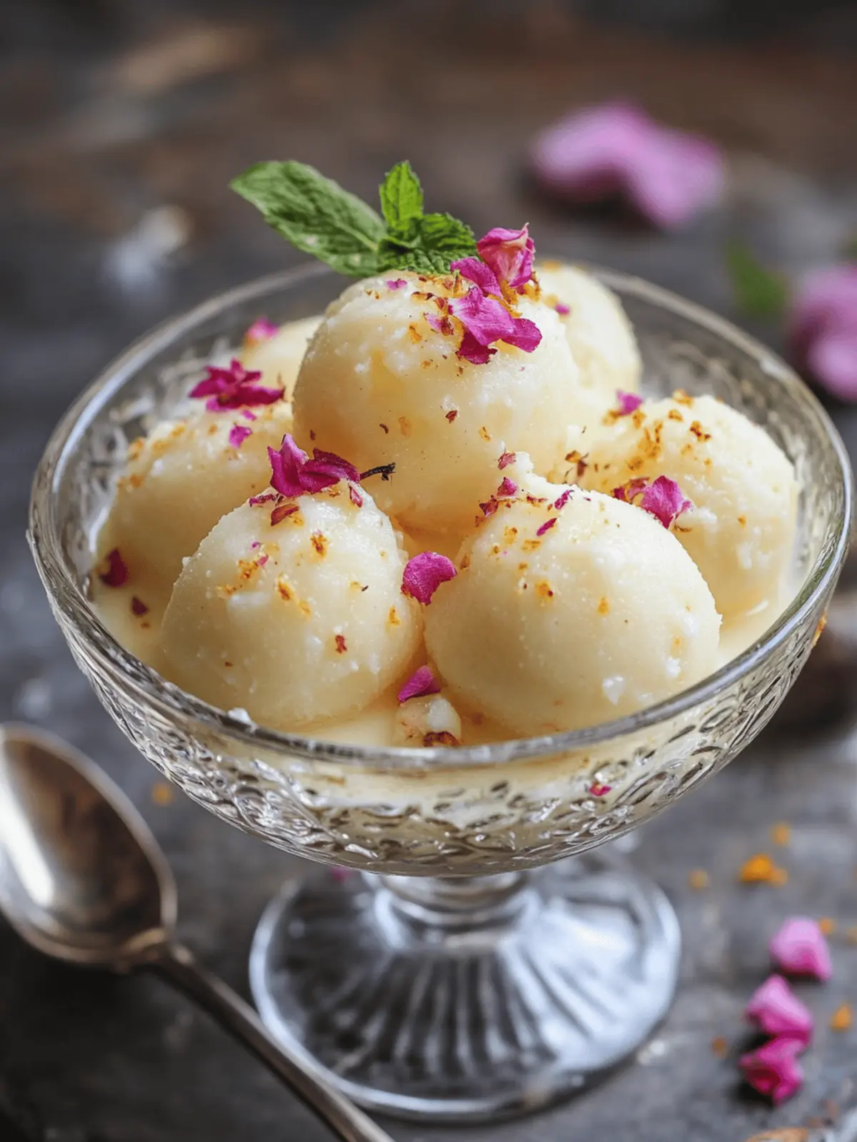 Custard Rasgulla Bliss: Your New Favorite Easy Dessert Delight 3 Custard Rasgulla Bliss