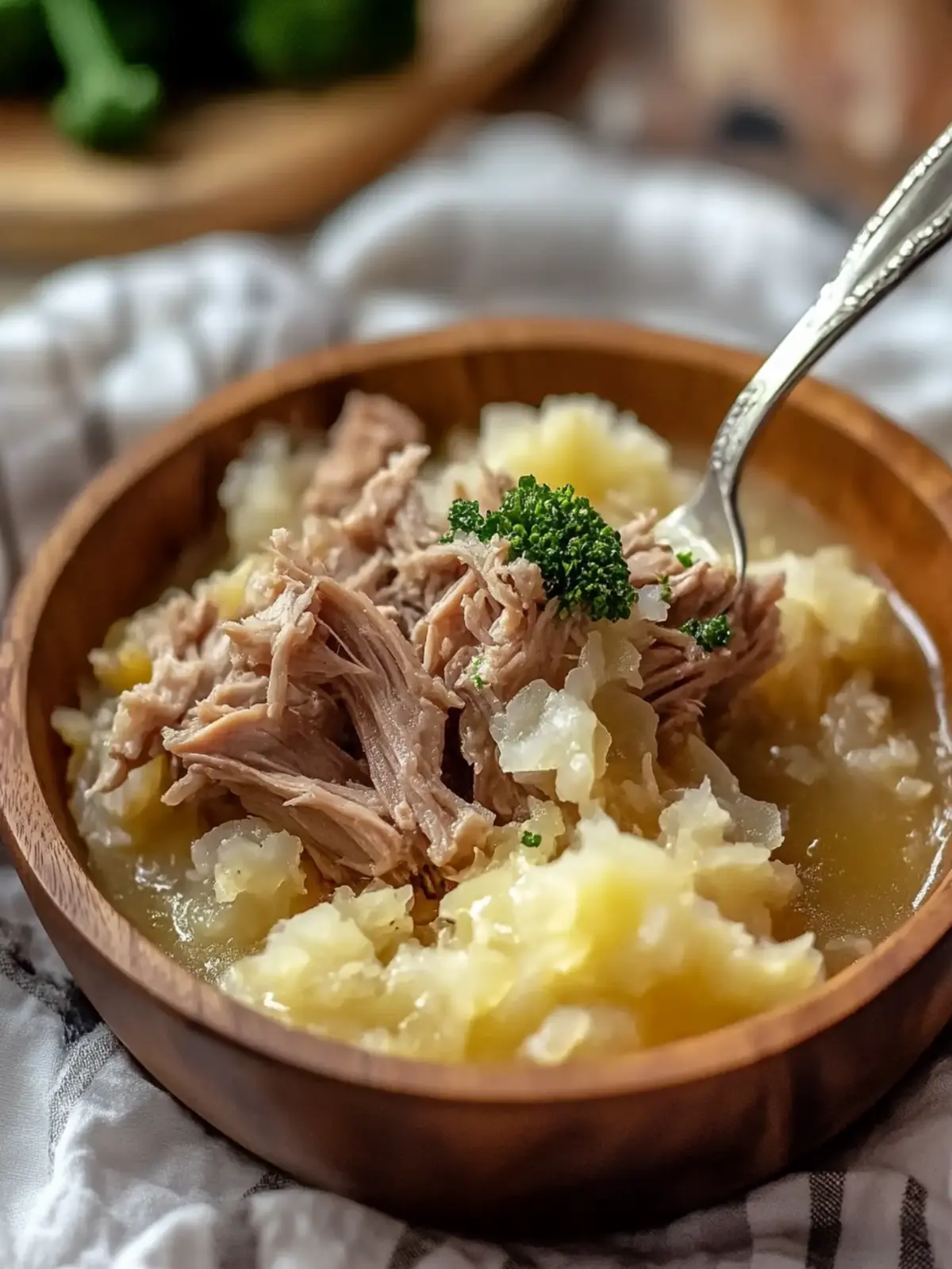Slow Cooker Pork and Sauerkraut with Apples: Comfort in a Bowl 4 Slow Cooker Pork and Sauerkraut with Apples