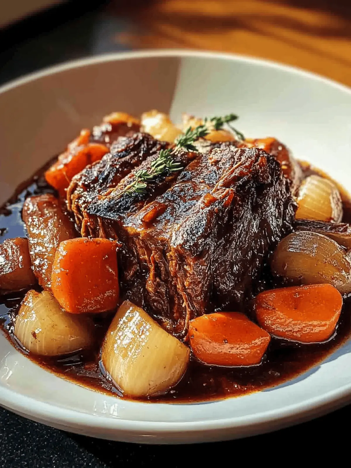 Red Wine Braised Pot Roast That Will Wow Your Guests 2 Red Wine Braised Pot Roast