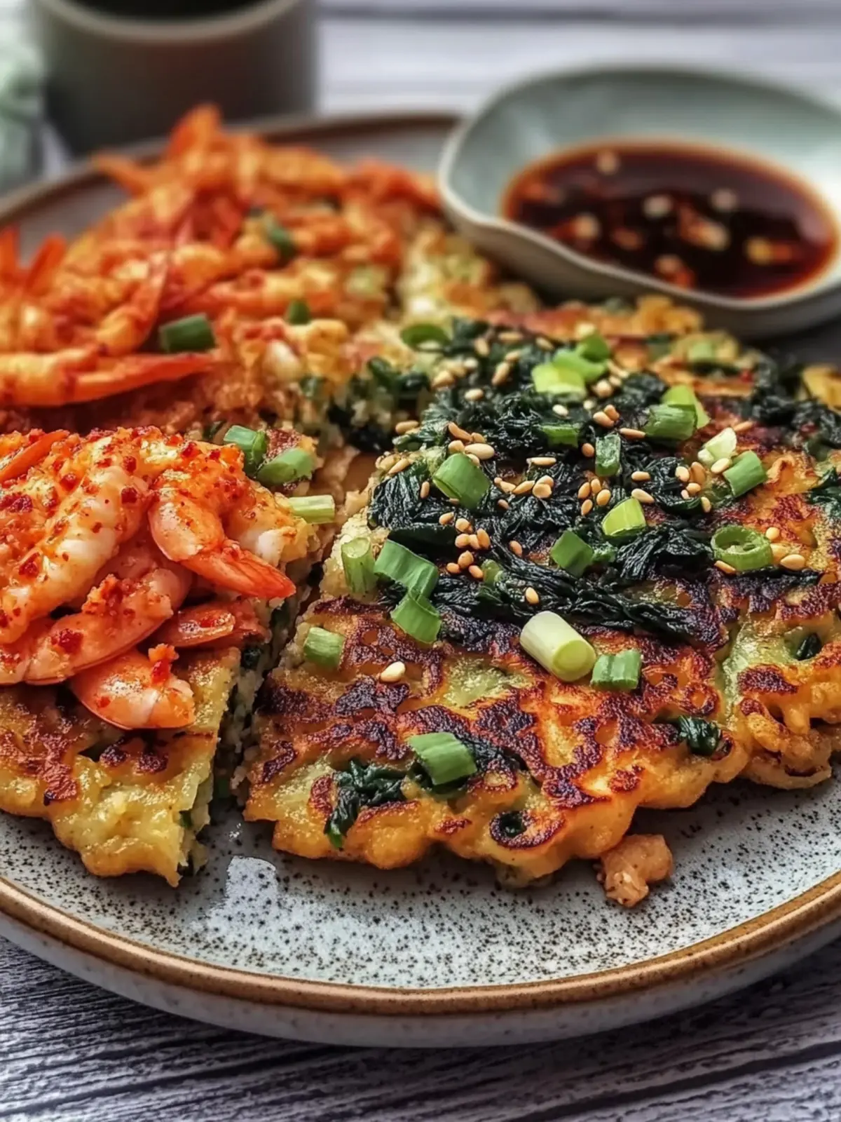 Spicy Korean Seafood Pancake: A Crispy Must-Try Delight 3 Spicy Korean Seafood Pancake
