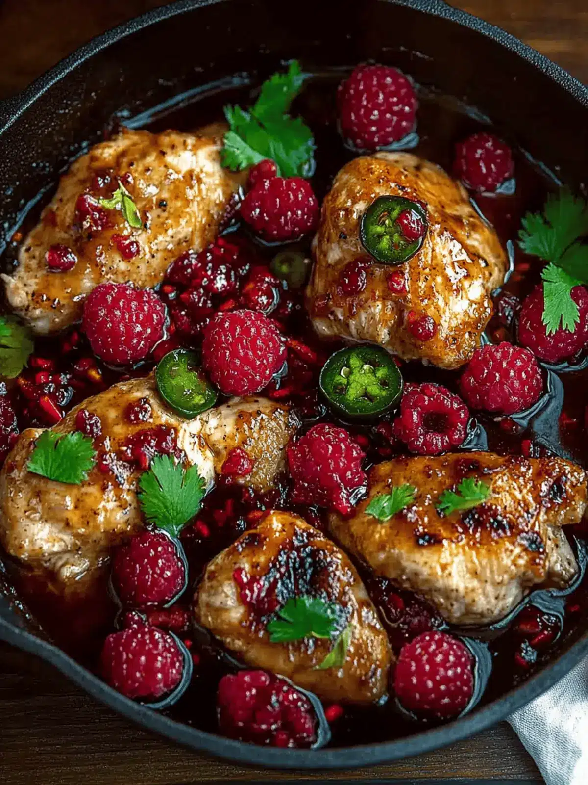 Sweet and Spicy Jalapeno Raspberry Chicken in Just 25 Minutes 2 Jalapeno Raspberry Chicken