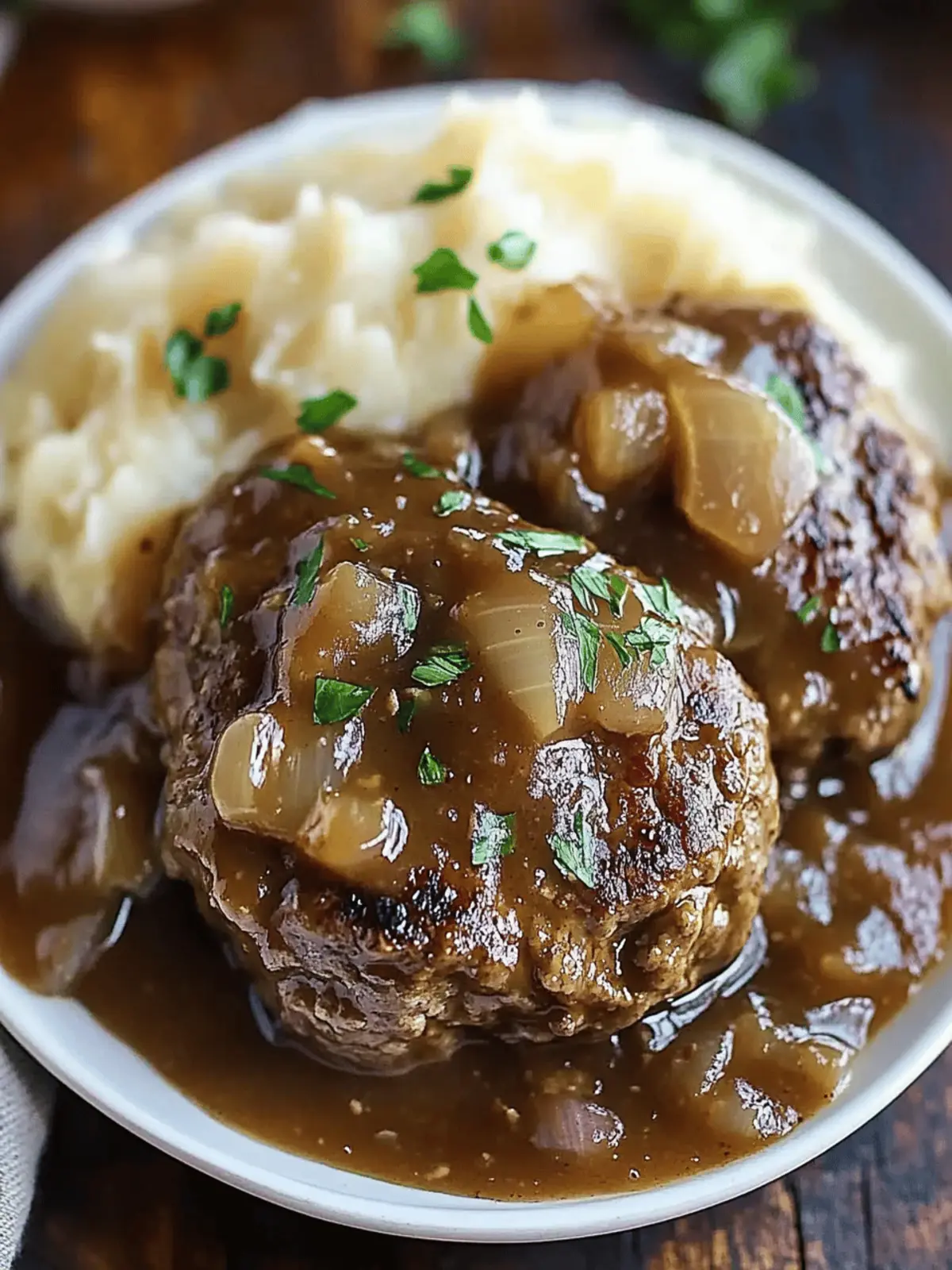 Slow Cooker Salisbury Steaks That Melt in Your Mouth 4 Slow Cooker Salisbury Steaks
