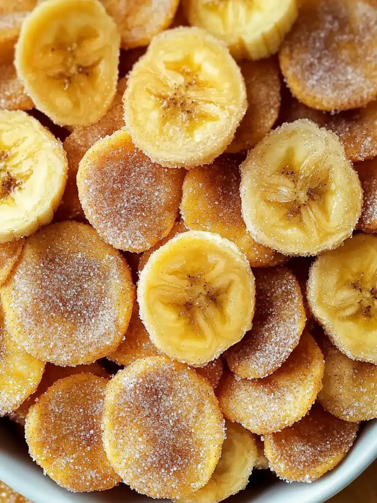 Crispy Cinnamon-Sugar Air Fryer Banana Chips You Need to Try 4 Crispy Cinnamon-Sugar Air Fryer Banana Chips
