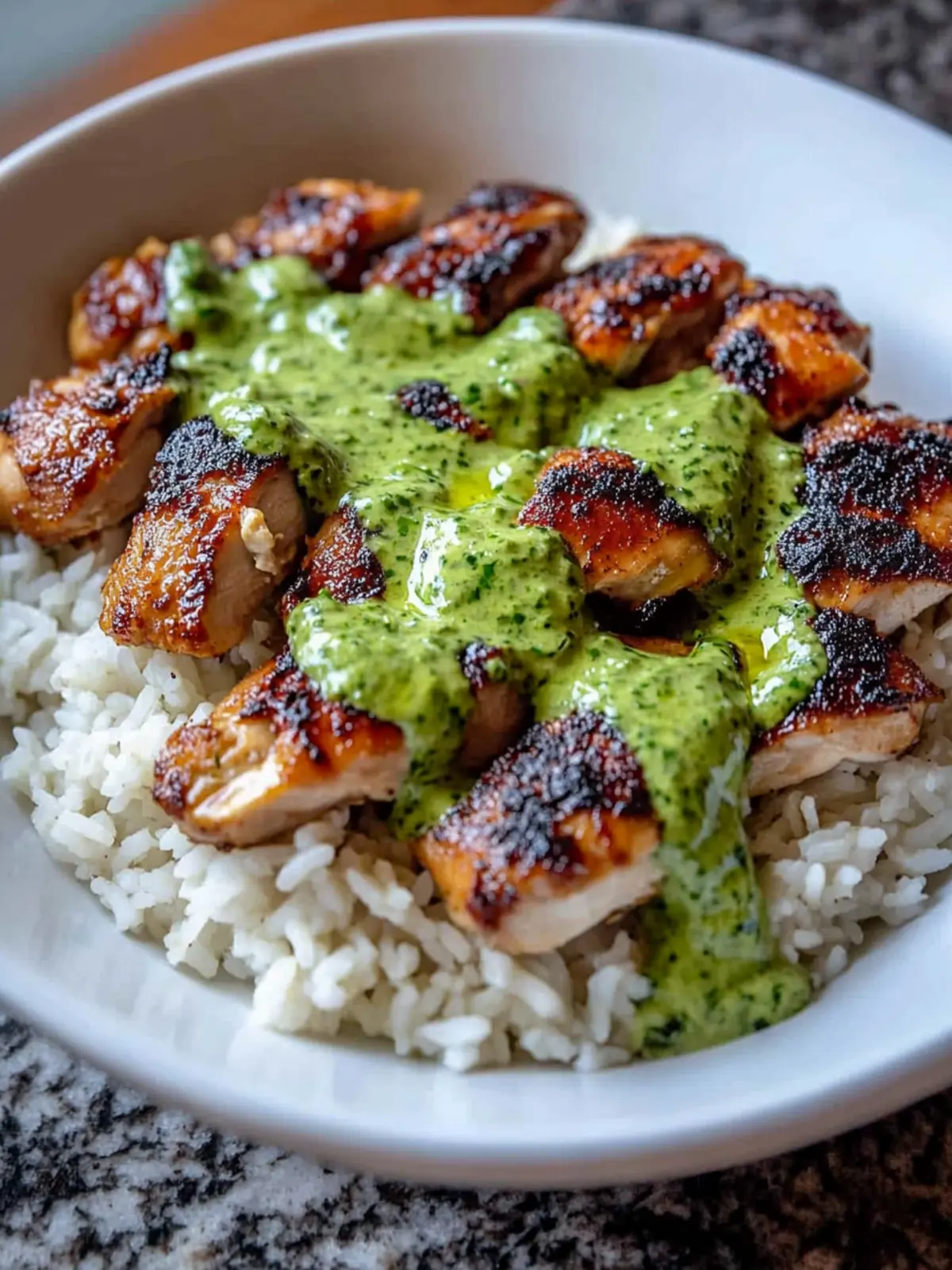 Peruvian Chicken & Rice with Green Sauce You'll Crave 4 Peruvian Chicken & Rice with Green Sauce