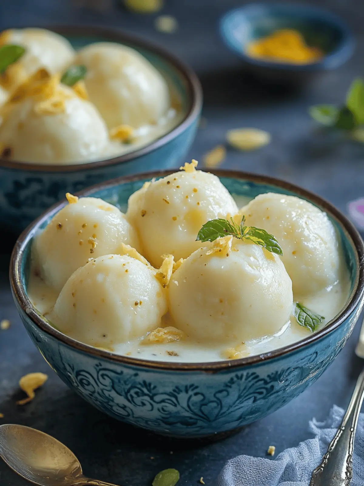 Custard Rasgulla Bliss: Your New Favorite Easy Dessert Delight 4 Custard Rasgulla Bliss