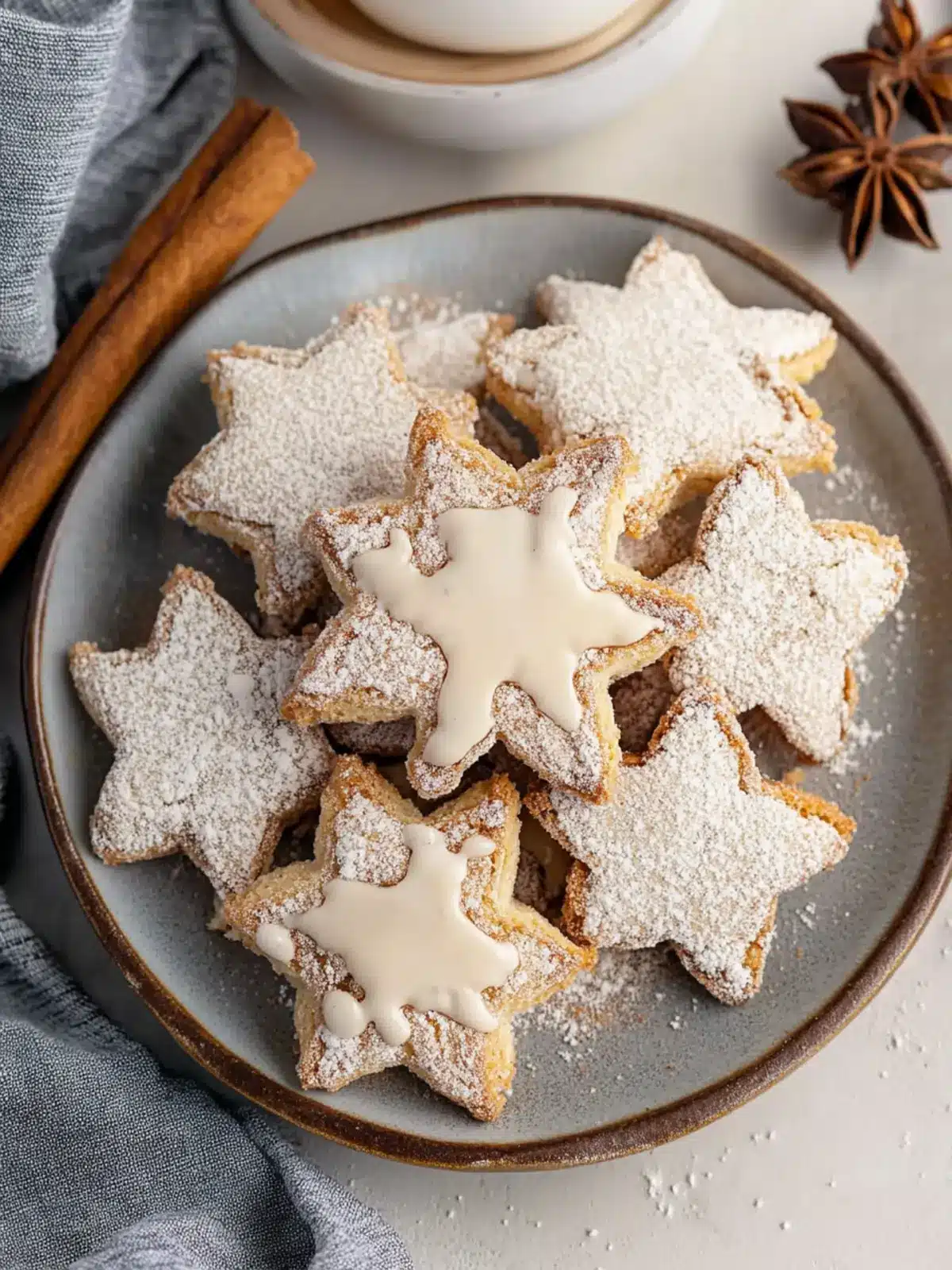 Delicious Zimtsterne: Easy Cinnamon Stars You ll Love 4 Zimtsterne (Cinnamon Stars)