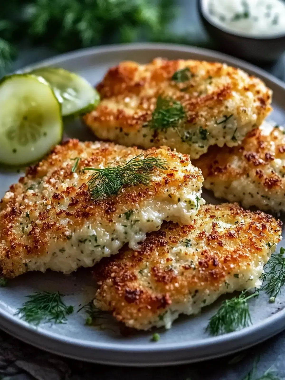 Crispy Dill Pickle Parmesan Chicken: A Game-Changer Dinner! 2 Crispy Dill Pickle Parmesan Chicken