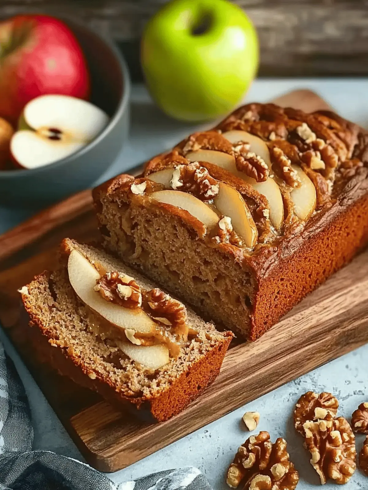 Irresistible Double-Apple Walnut Bread Recipe for Baking Lovers 2 Irresistible Double-Apple Walnut Bread Recipe for Baking Lovers
