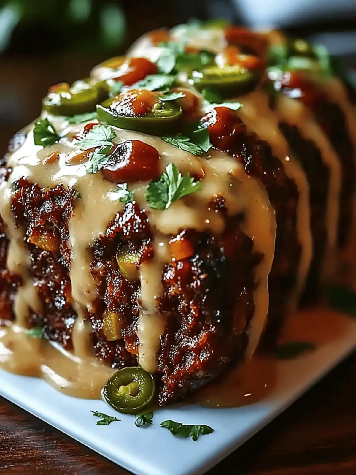 Smoky Jalape o Popper Meatloaf: Comfort Food with a Kick 2 Smoky Jalape o Popper Meatloaf