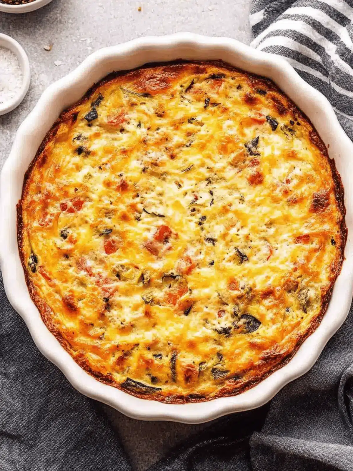 Delicious Crustless Vegetable Quiche for Easy Healthy Meals 4 Crustless Vegetable Quiche