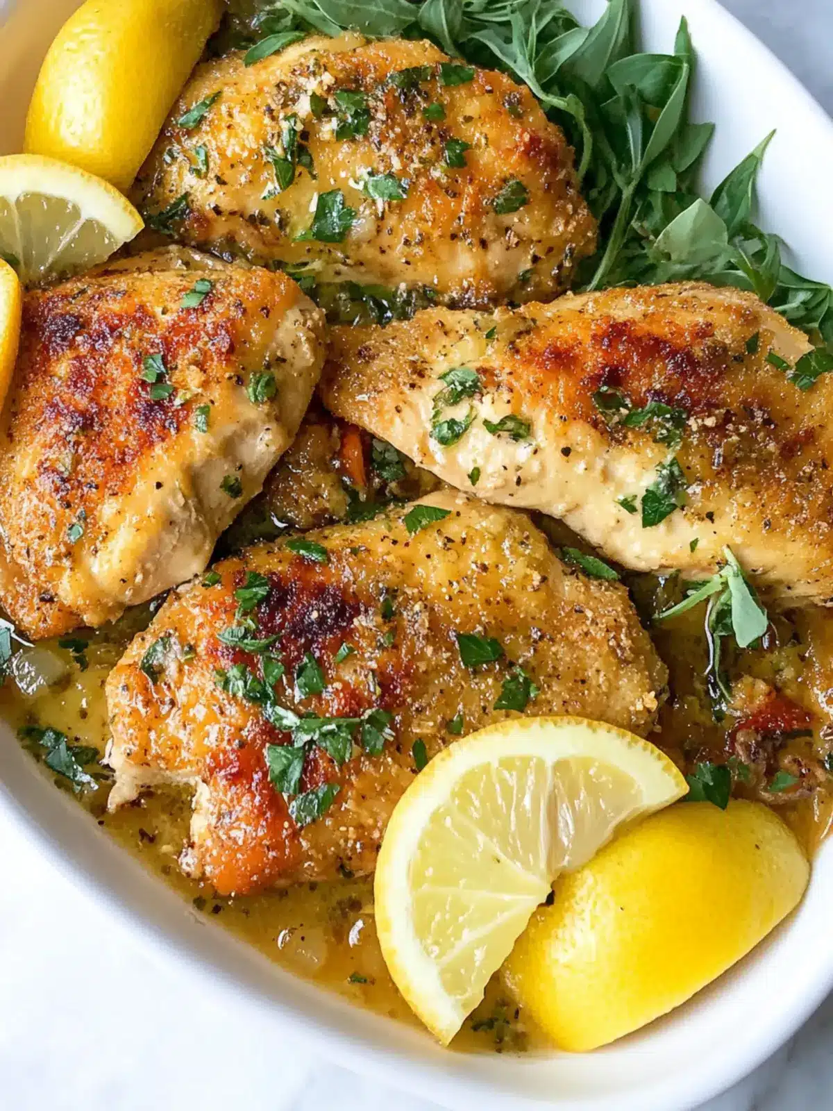 Crispy Chicken Salmoriglio: A Zesty Italian Delight 3 Chicken Salmoriglio