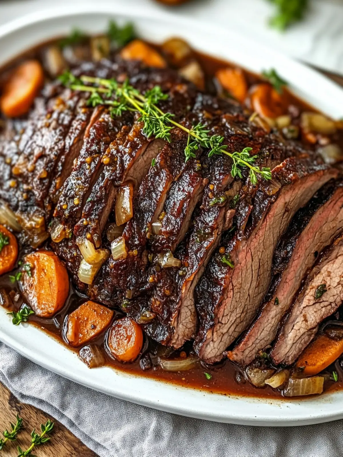 Tender Red Wine Braised Brisket for Cozy Family Meals 3 Red Wine Braised Brisket