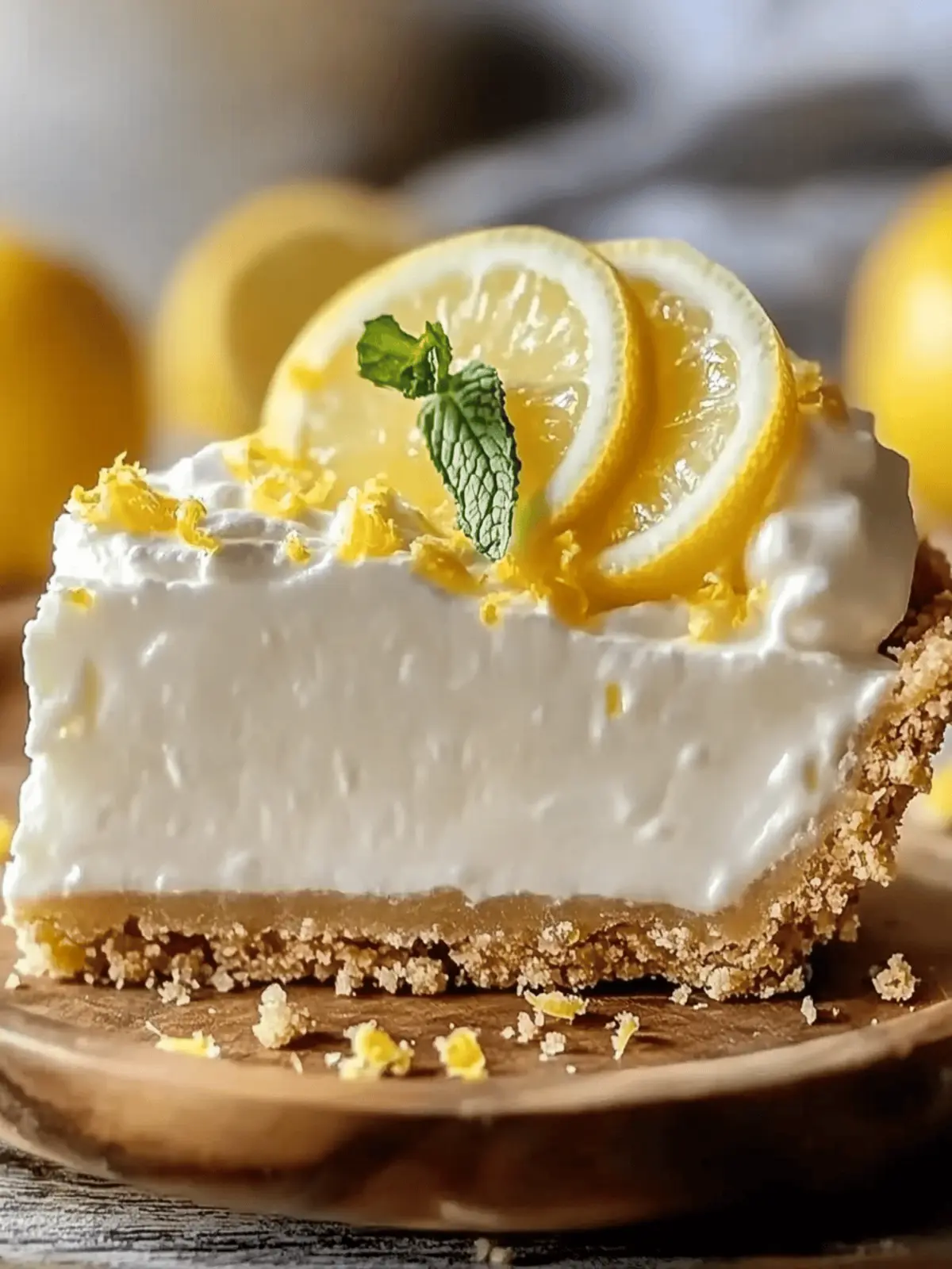 No-Bake Lemon Icebox Pie: A Refreshing Creamy Delight 2 No-Bake Lemon Icebox Pie