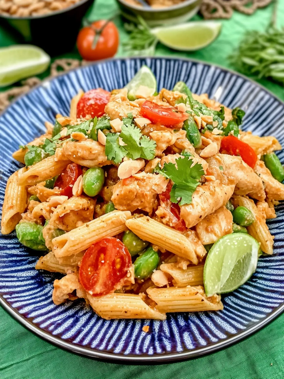 Thai Peanut Chicken Pasta Salad: A Quick & Flavorful Delight 4 Thai Peanut Chicken Pasta Salad