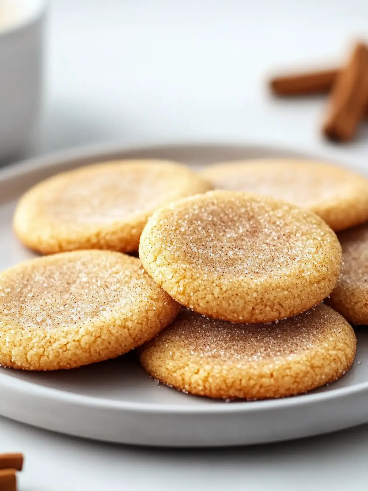 Cinnamon Sugar Cookies That Will Melt in Your Mouth 4 Cinnamon Sugar Cookies
