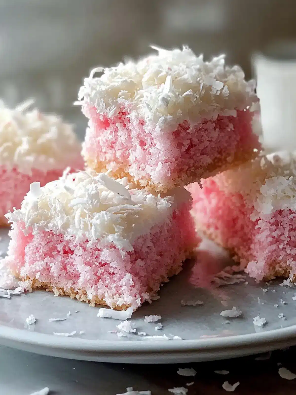 Pink Coconut Snowball Cake Bars That Wow Your Taste Buds 4 Pink Coconut Snowball Cake Bars