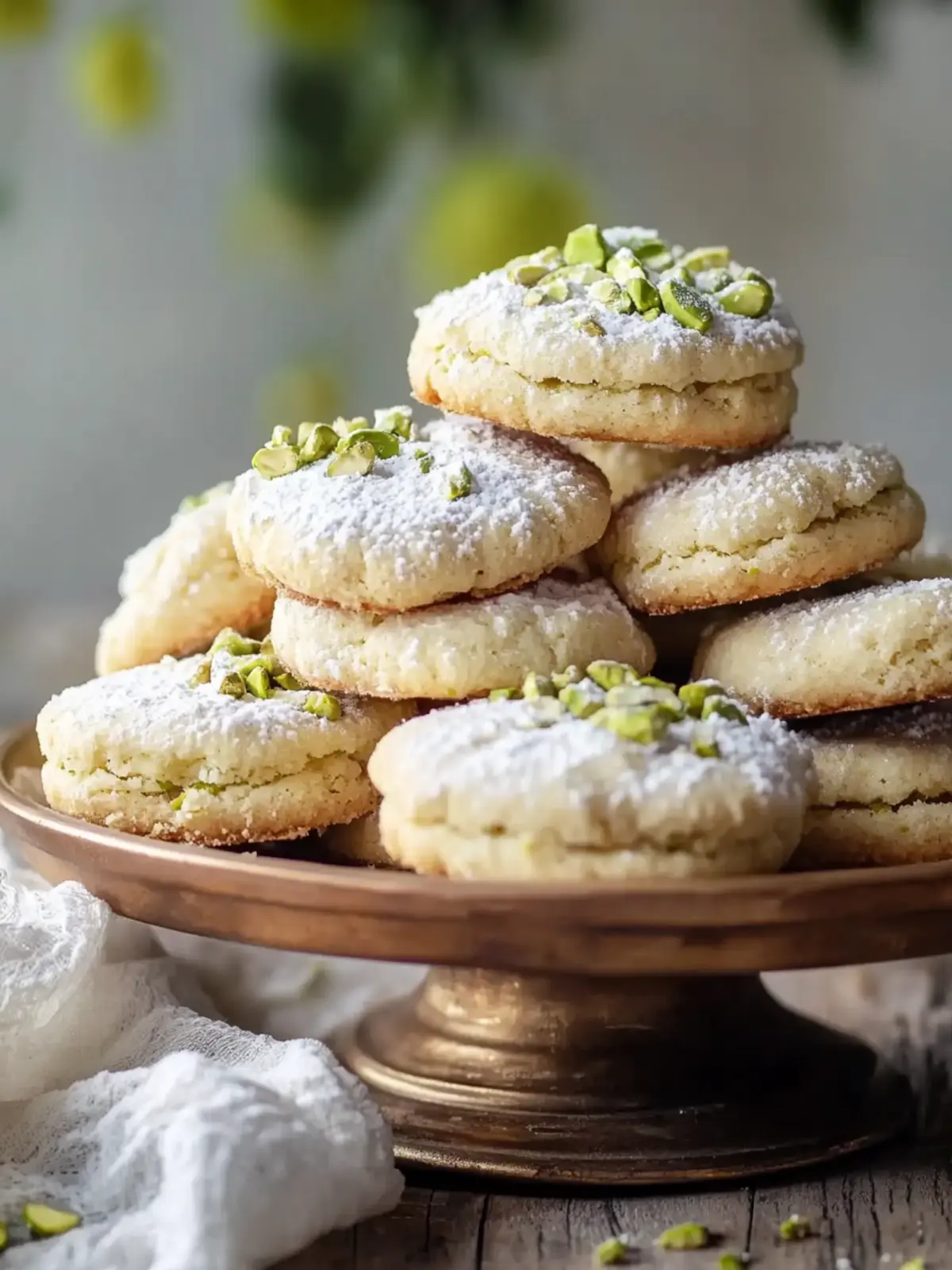 Pistachio Wedding Cookies for Effortless Celebration Bliss 2 Pistachio wedding cookies