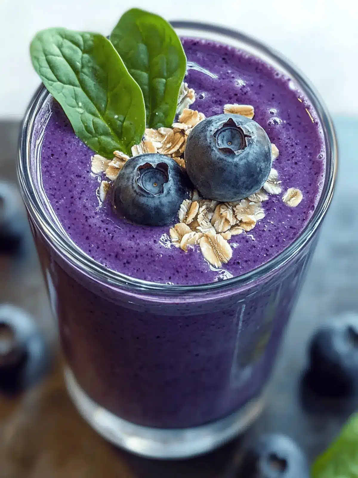 Delicious Blueberry Spinach Smoothie for a Boost of Energy 4 Blueberry Spinach Smoothie