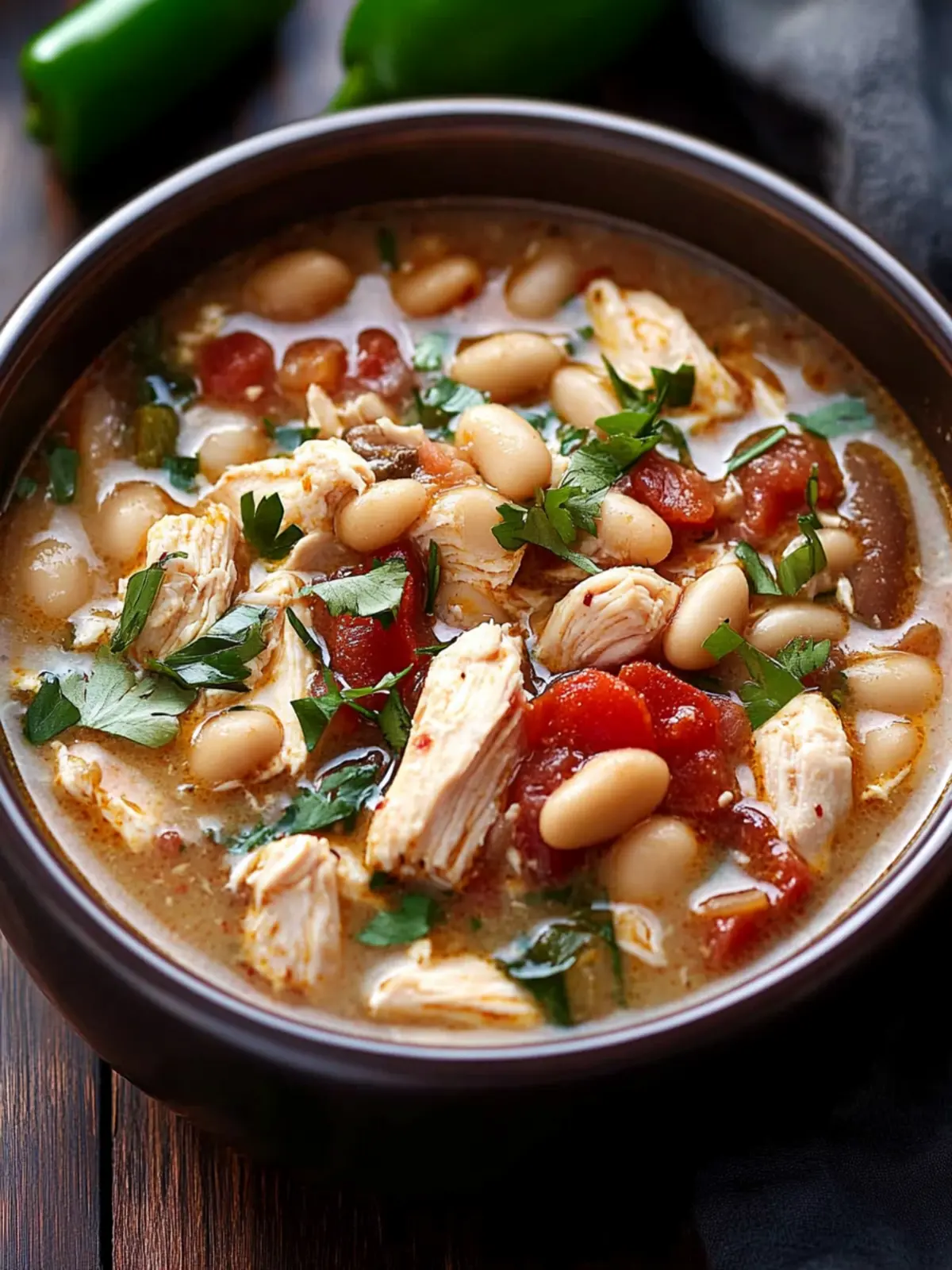 Spicy Cajun White Chicken Chili to Warm Your Soul 2 Cajun White Chicken Chili