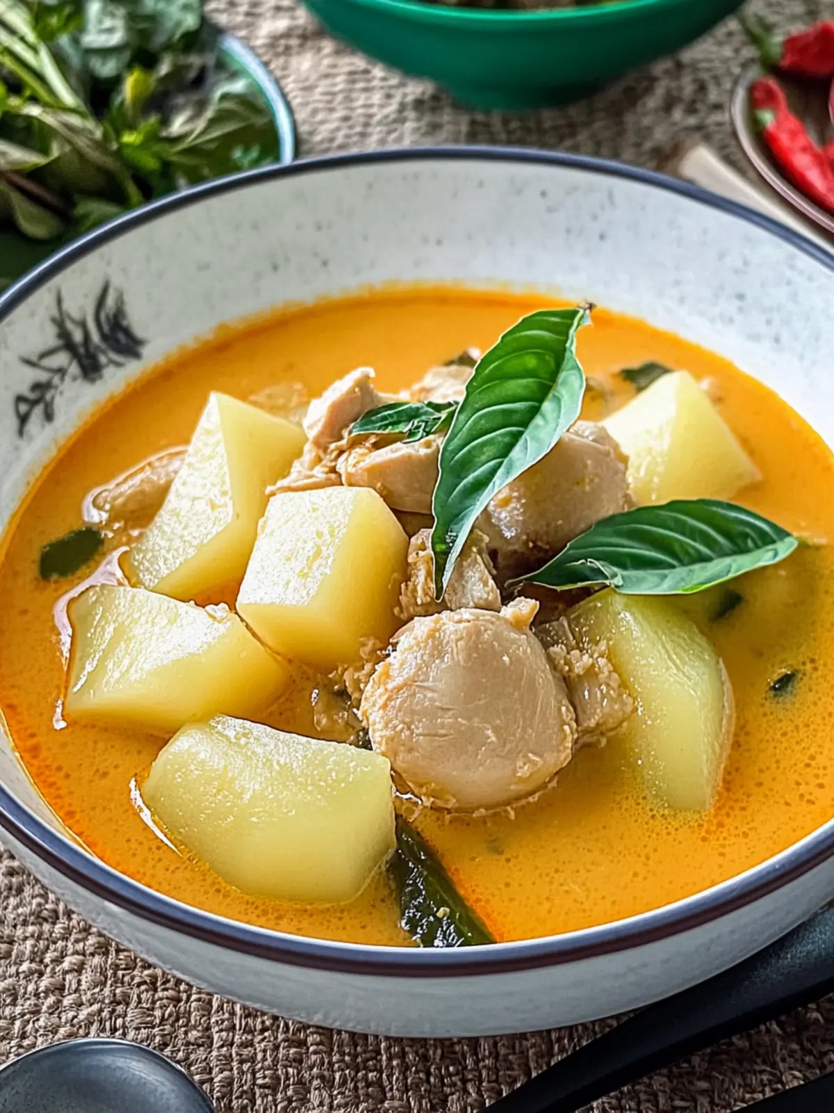 Thai Winter Melon Curry with Chicken Ready in 30 Minutes 3 Thai Winter Melon Curry (Ash Gourd)