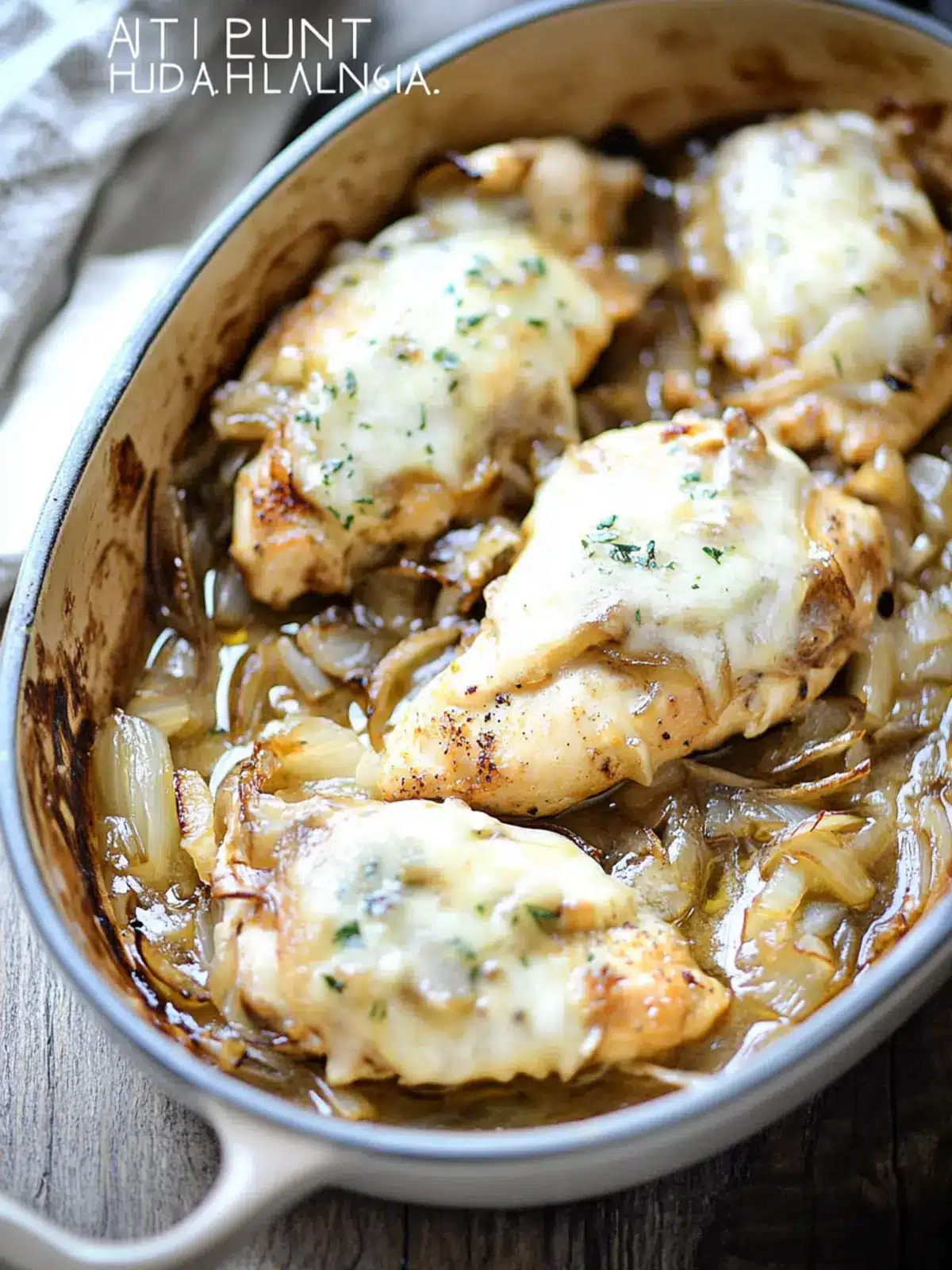 French Onion Chicken: A Cozy Comfort Food Delight 3 French Onion Chicken