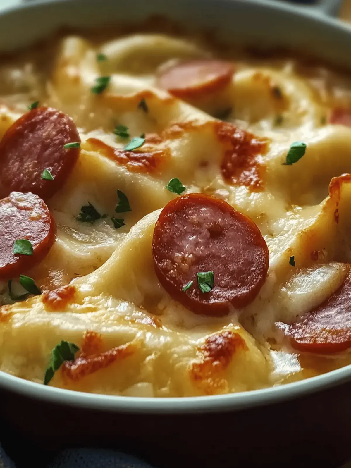 Crockpot Pierogi Casserole with Kielbasa for Cozy Nights 4 Crockpot Pierogi Casserole with Kielbasa