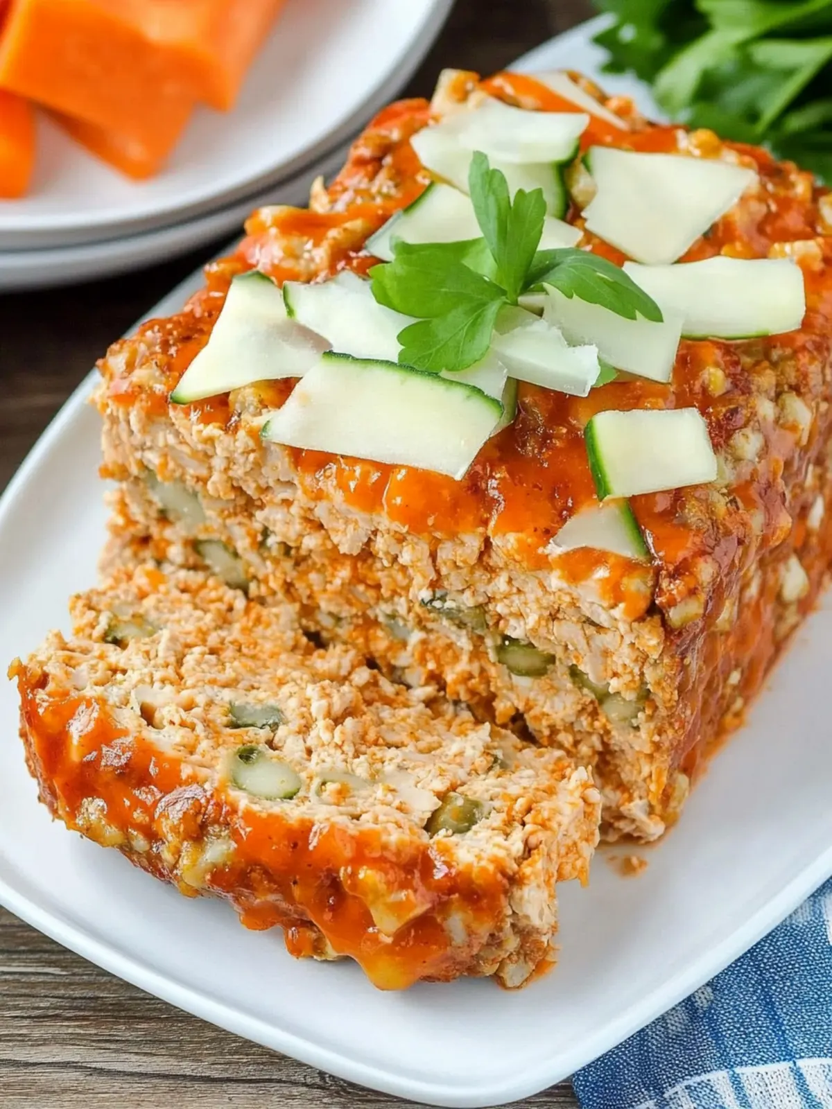 Buffalo Chicken Meatloaf That Will Spice Up Your Weeknight Dinner 4 Buffalo Chicken Meatloaf