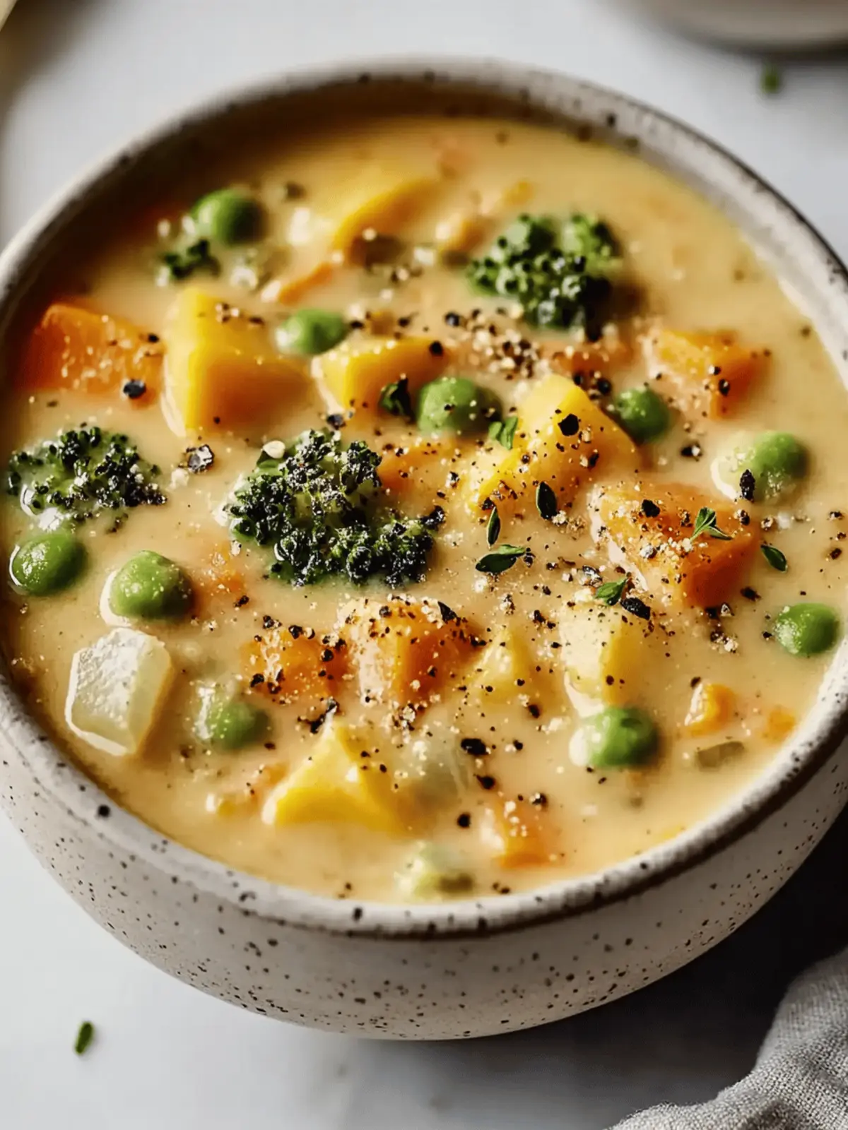 Hearty Veggie Pot Pie Soup for Ultimate Comfort Food Bliss 2 Veggie Pot Pie Soup